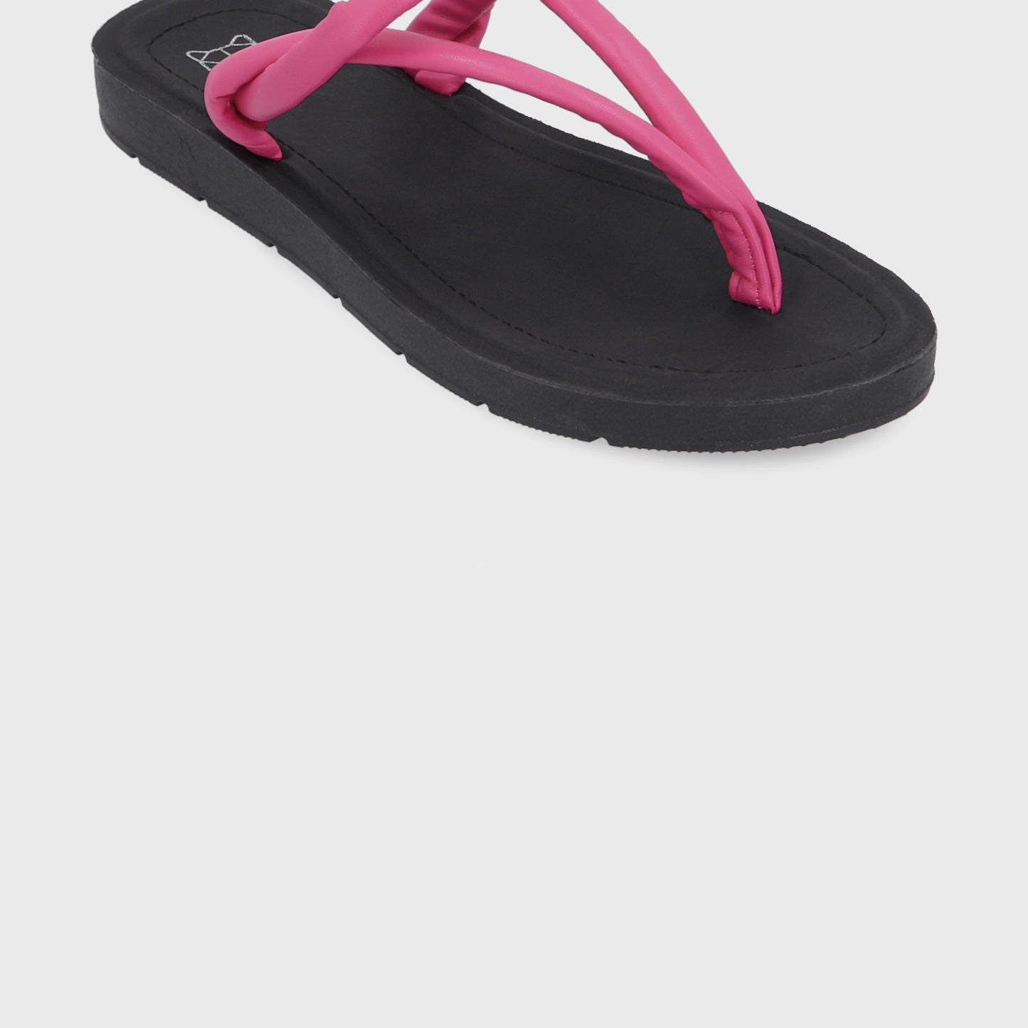 Sandalia Plana Fucsia Mujer 13254