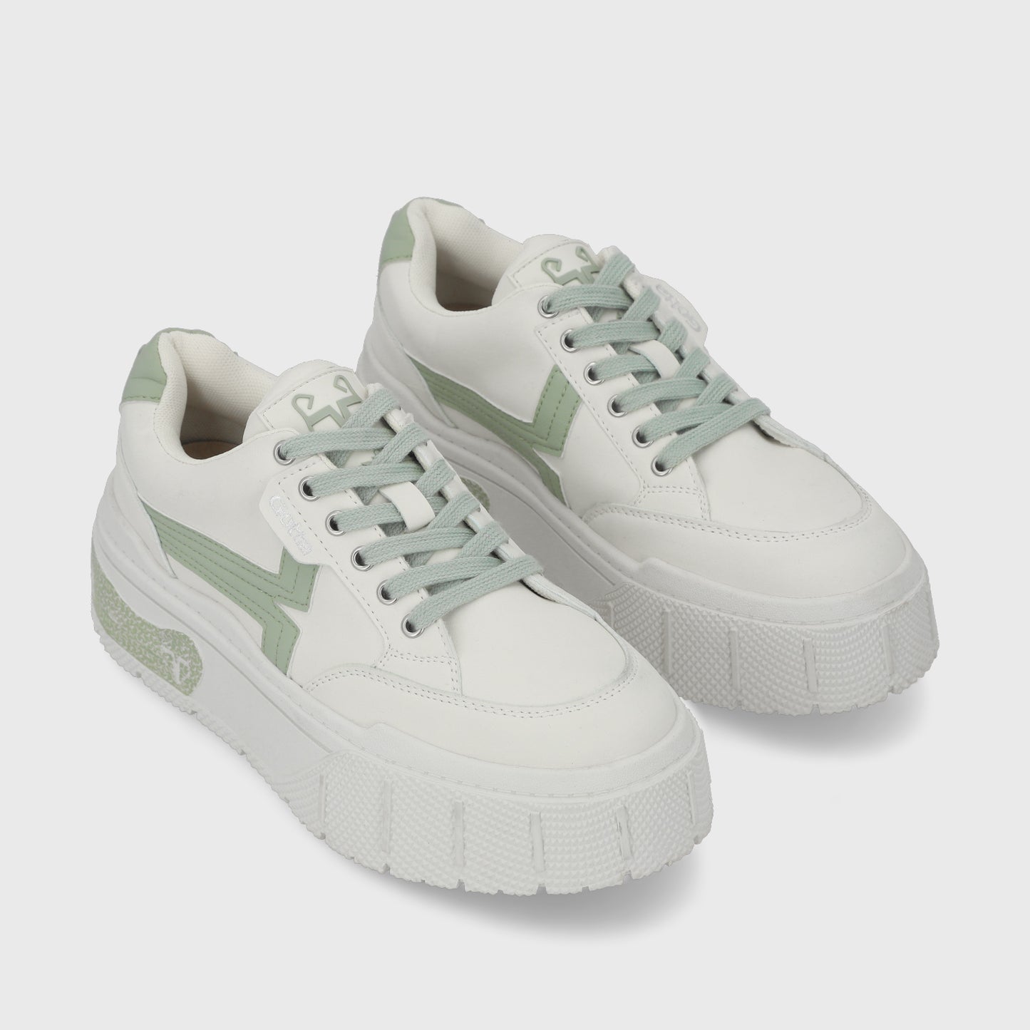 Zapatilla Verde Mujer 43051