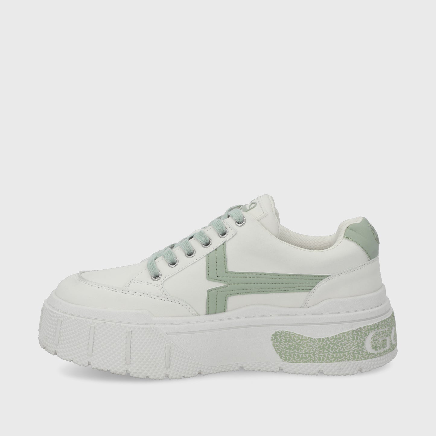 Zapatilla Verde Mujer 43051