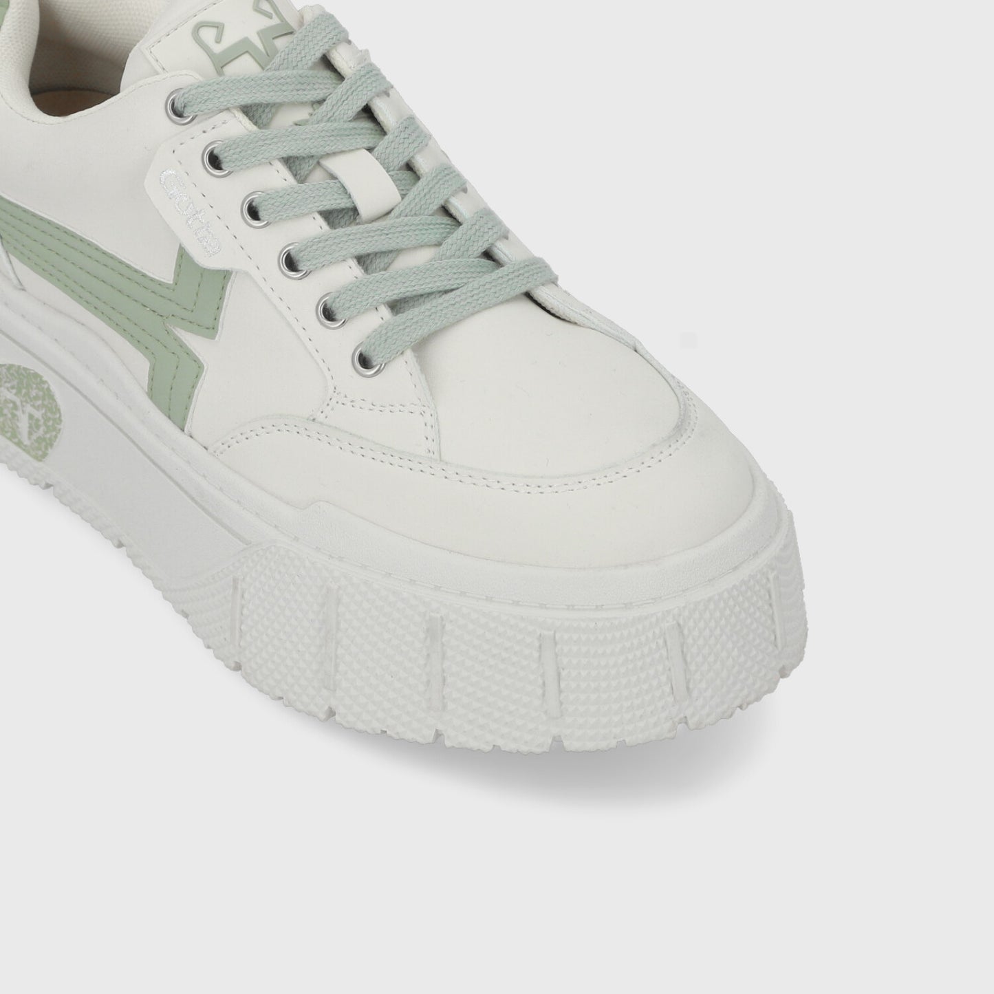 Zapatilla Verde Mujer 43051