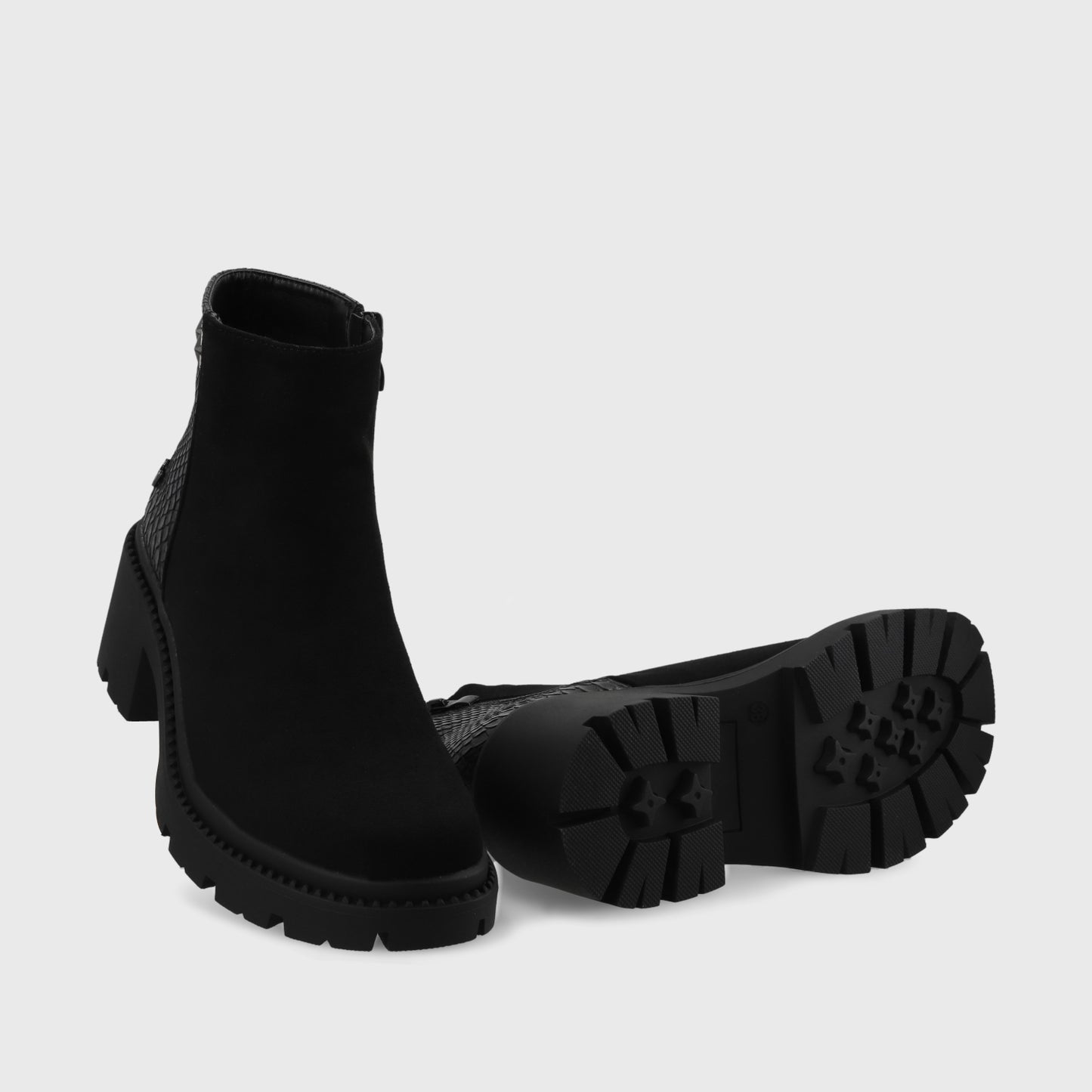 Botín Negro Mujer 45744