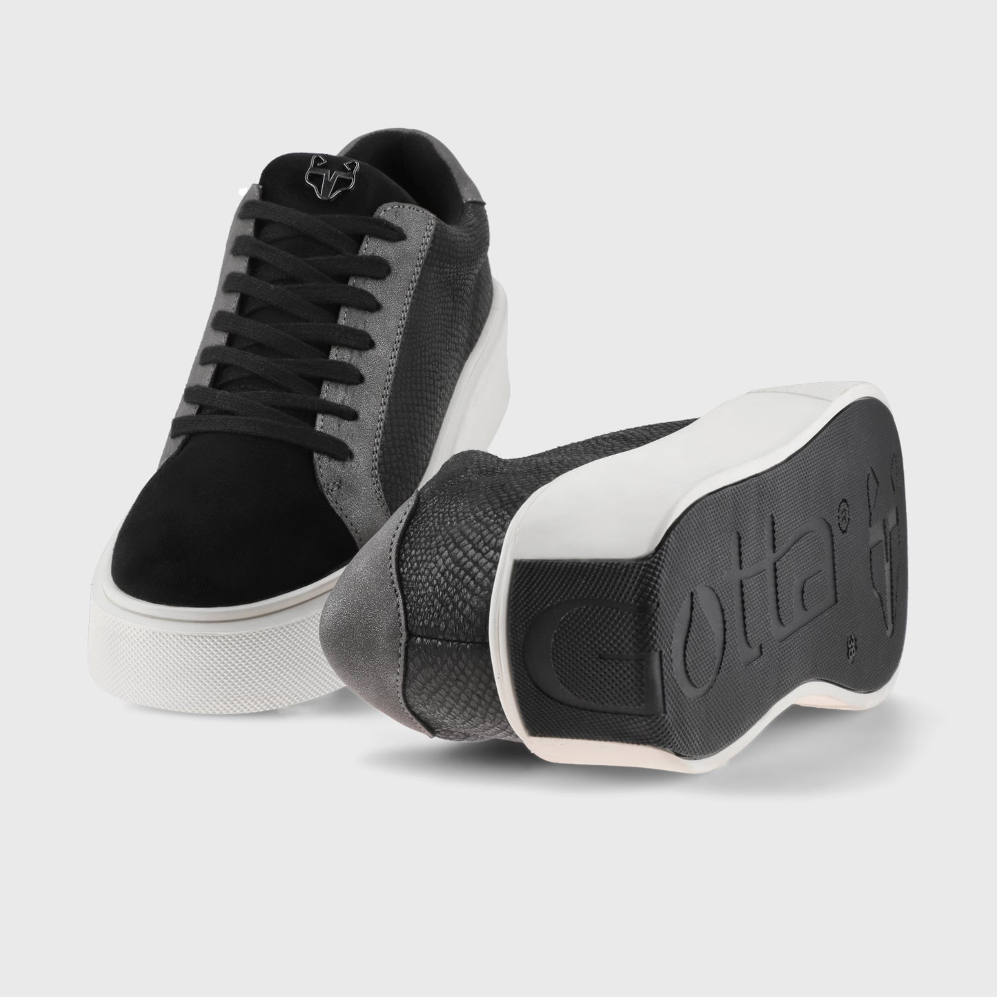 Zapatilla Negra Mujer 43042
