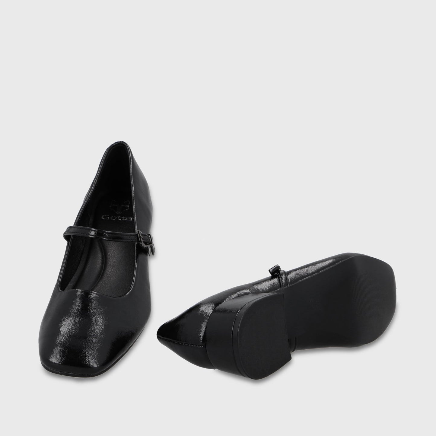 Zapato Taco Negro Mujer 65800 - Gotta Perú