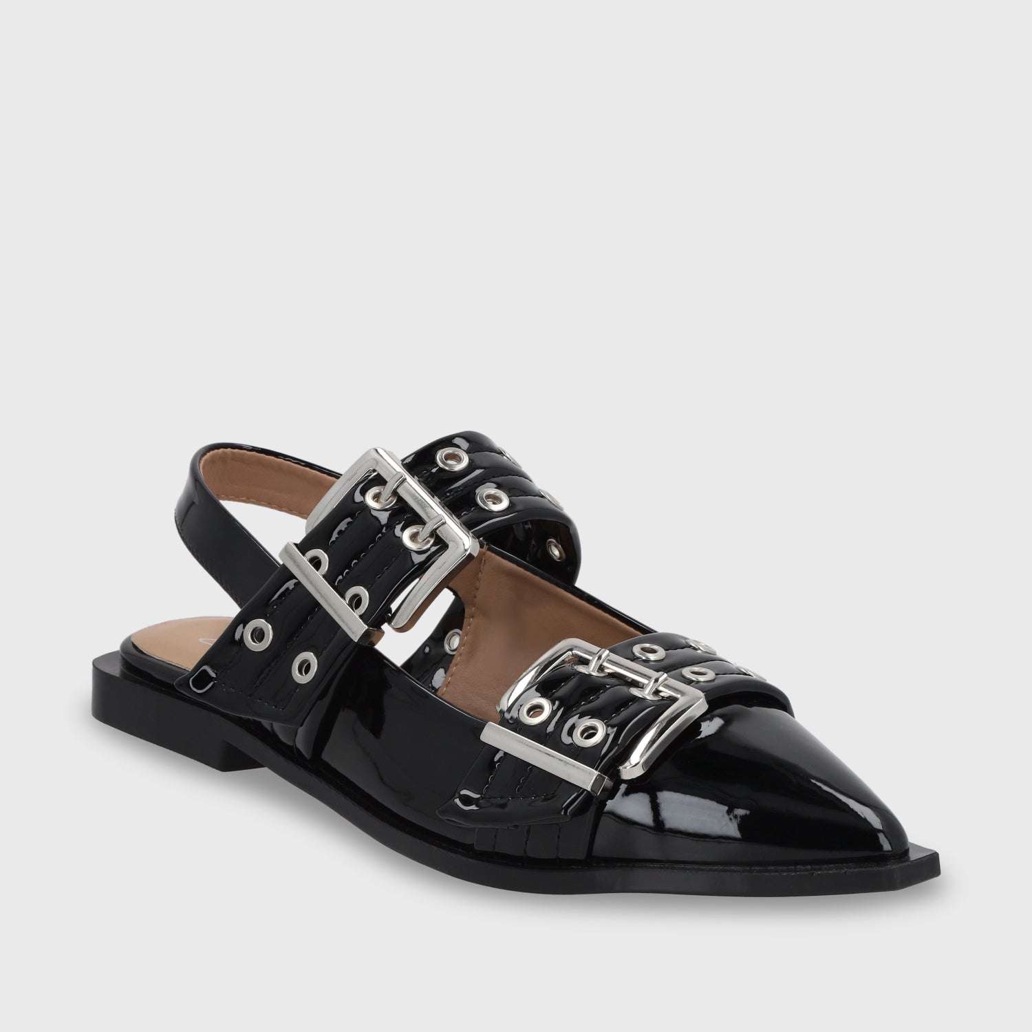 Ballerina Plana Negra Mujer 55240 - Gotta Perú