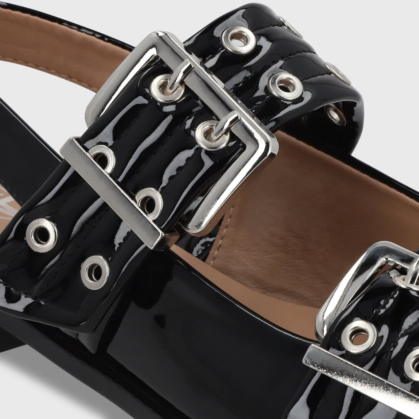 Ballerina Plana Negra Mujer 55240 - Gotta Perú