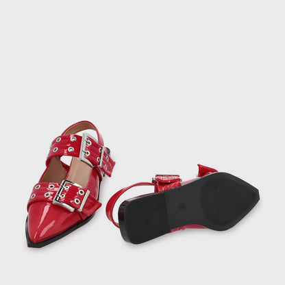 Ballerina Roja Mujer 55240 - Gotta Perú