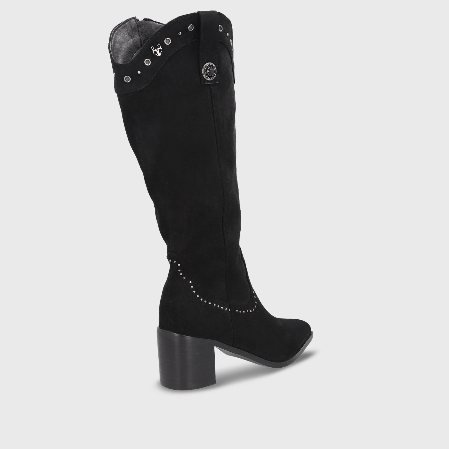 Bota Taco Negra Mujer 55301 - Gotta Perú