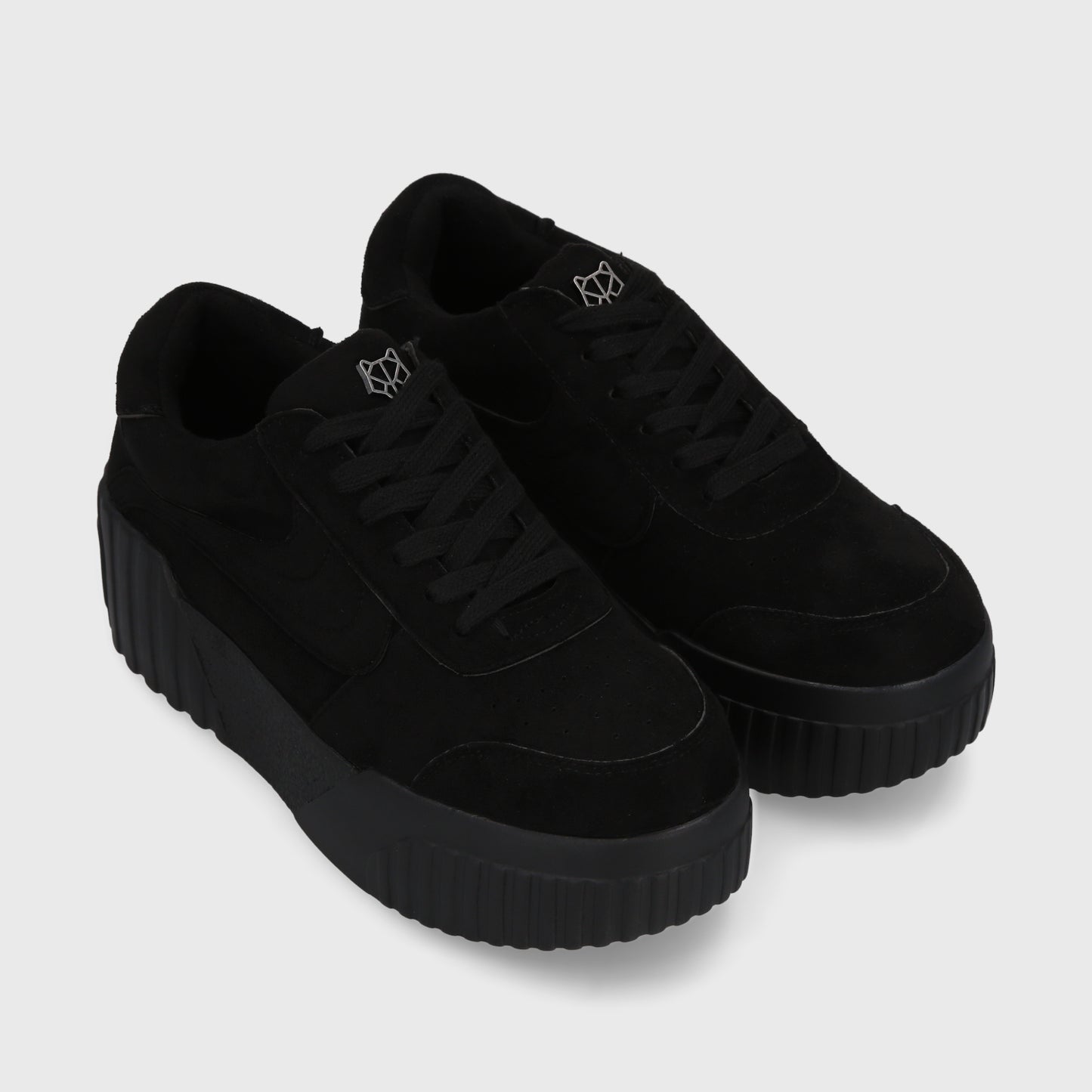 Zapatilla Negra Mujer 13142