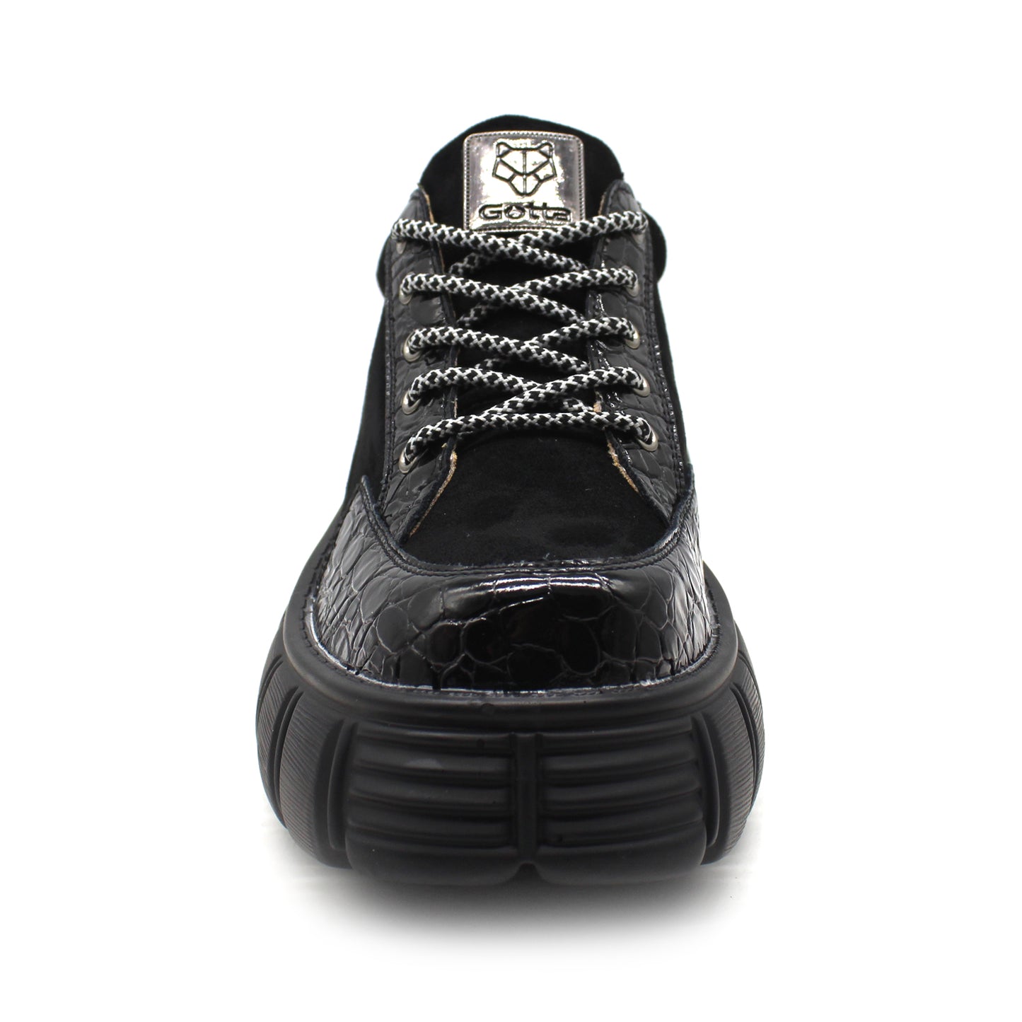 Zapatilla Negra Mujer 13152