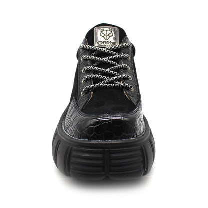 Zapatilla Negra Mujer 13152