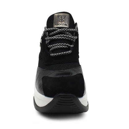 Zapatilla Negra Mujer 13161