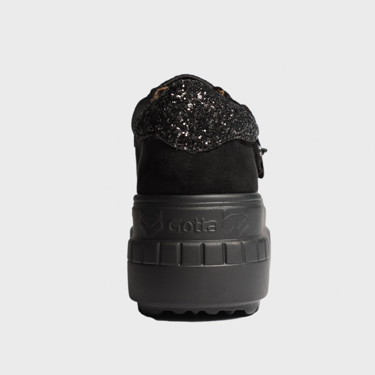 Zapatilla Negra Mujer 13266