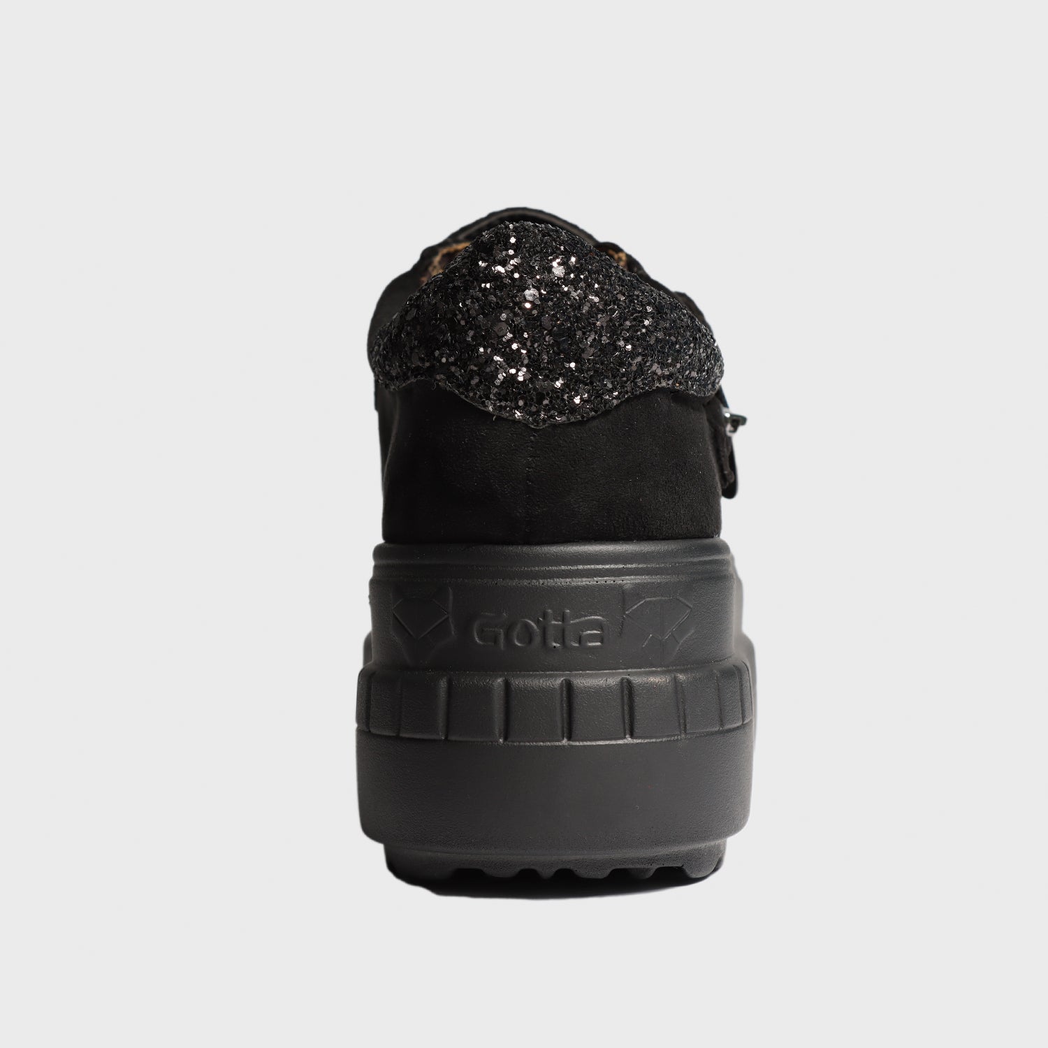 Zapatilla Negra Mujer 13266