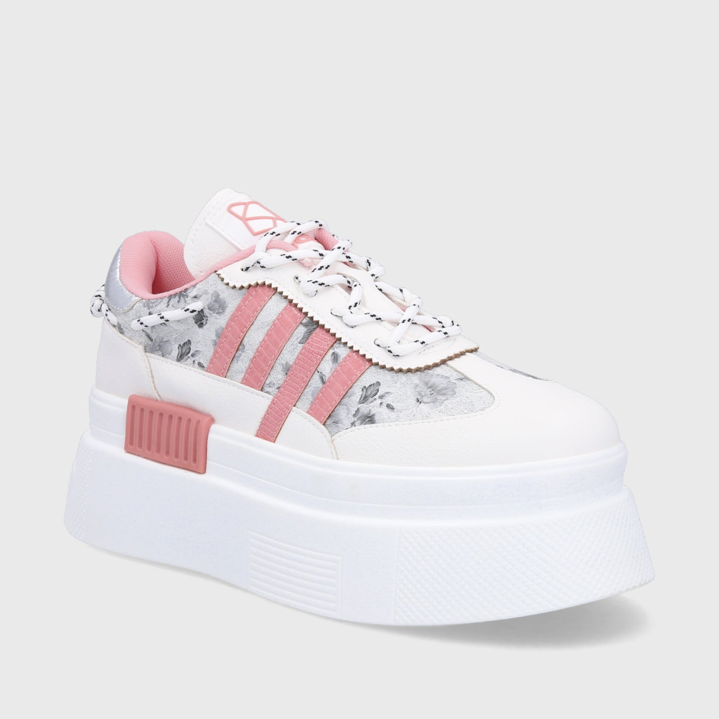 Zapatilla Plataforma Multicolor Mujer 13412