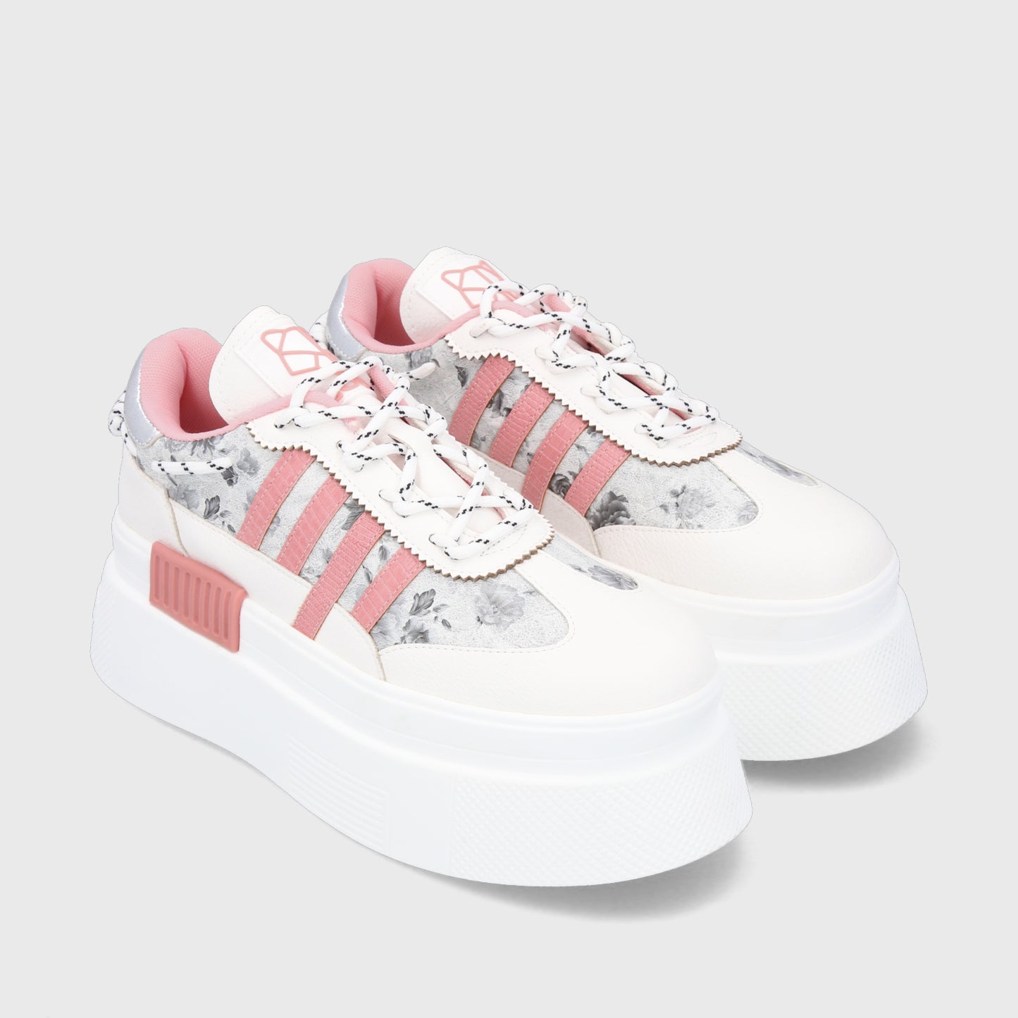 Zapatilla Plataforma Multicolor Mujer 13412