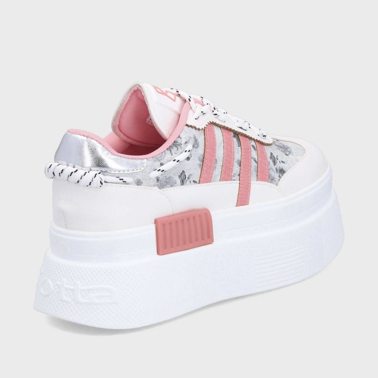 Zapatilla Plataforma Multicolor Mujer 13412