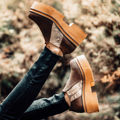 Zapato Café Mujer 15082