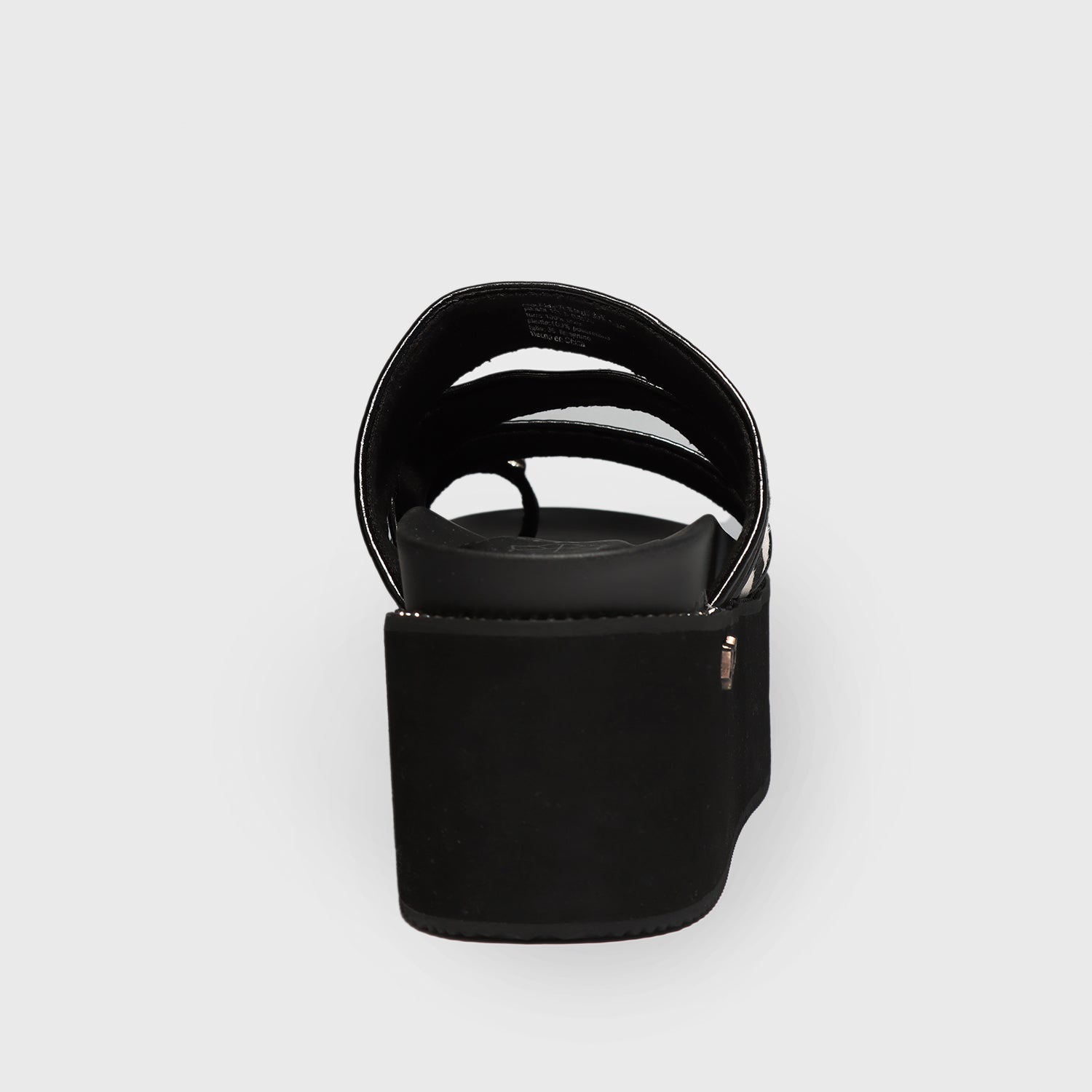 Sandalia Plataforma Animal Print Cuero Mujer 15662