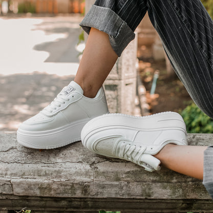 Zapatilla Blanca Mujer 15980