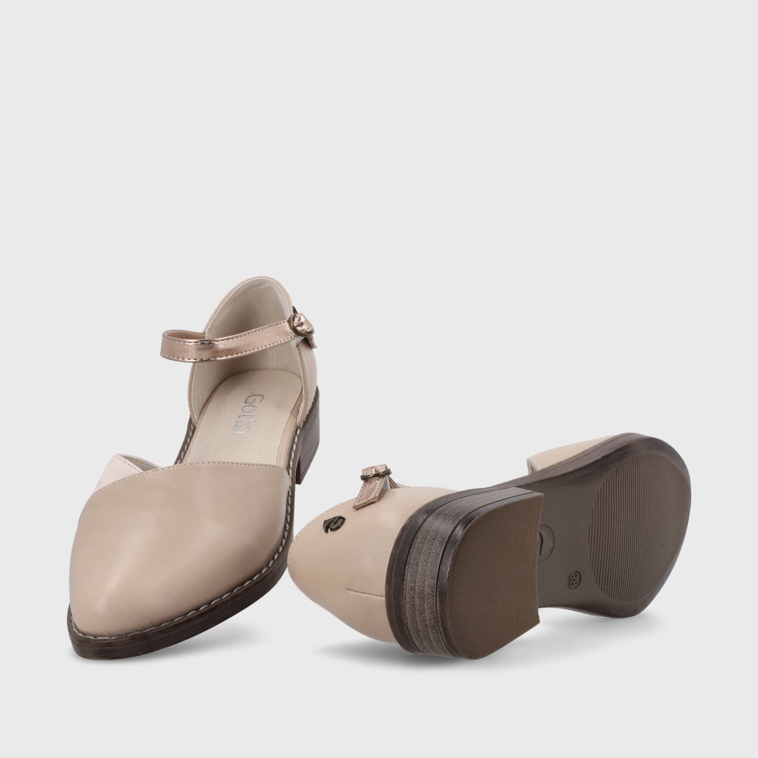 Sandalia Nude Mujer 17578