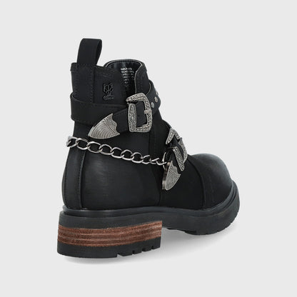 Botín Negro Mujer 25731