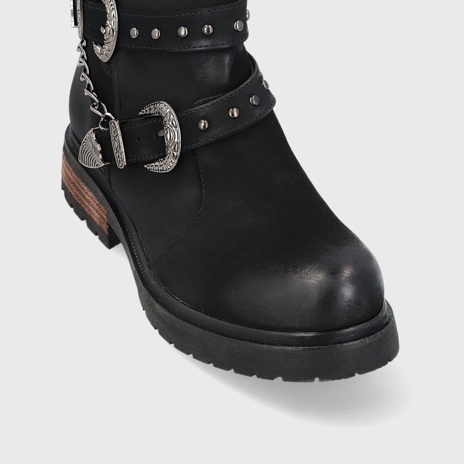 Botín Negro Mujer 25731