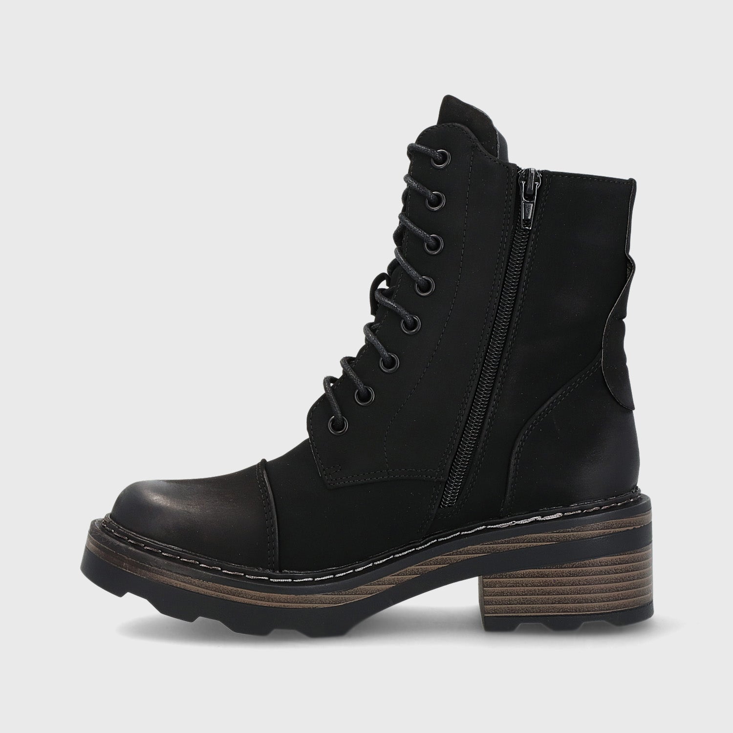 Botín Negro Mujer 25750