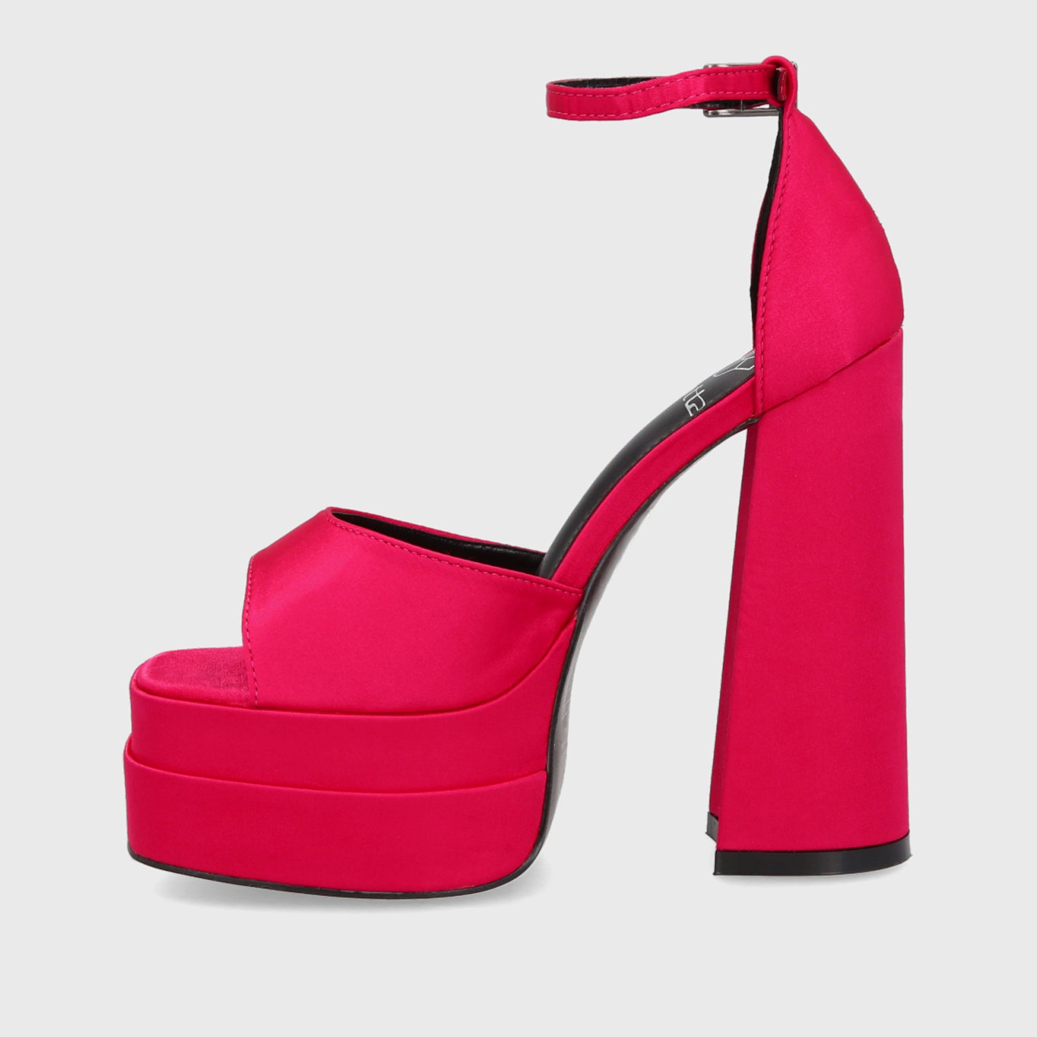 Sandalia Plataforma Fucsia Mujer 25911