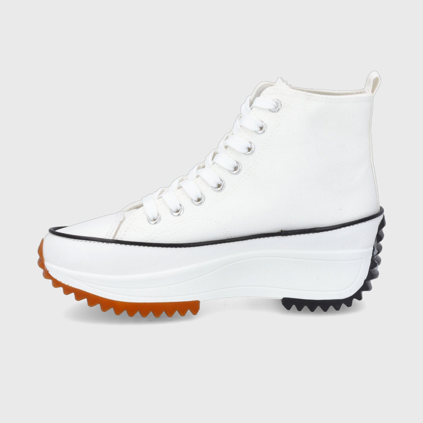 Zapatilla Plataforma Blanca Mujer 25971