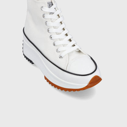 Zapatilla Plataforma Blanca Mujer 25971