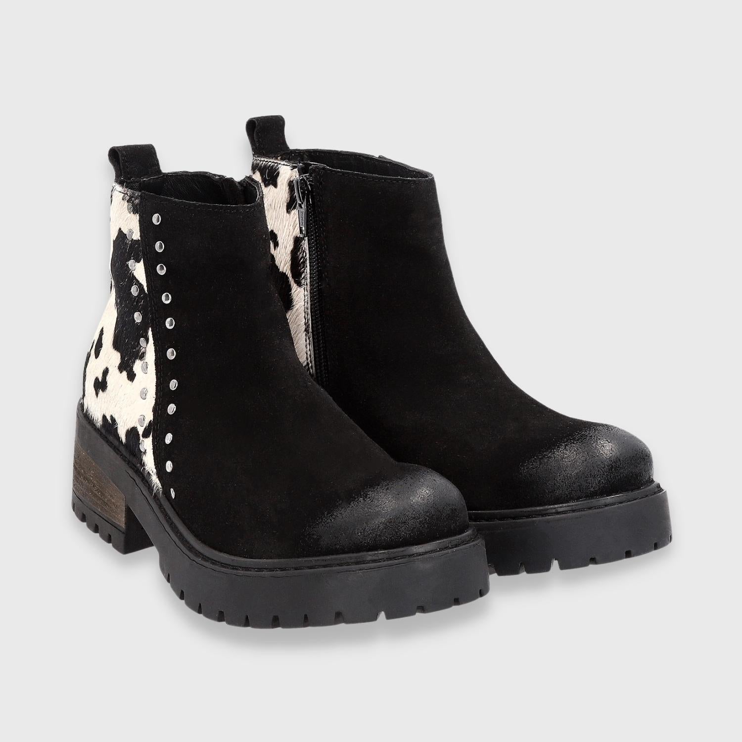 Botín Animal Print Mujer 28502