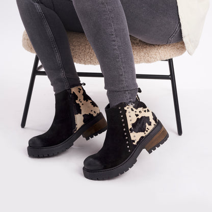 Botín Animal Print Mujer 28502