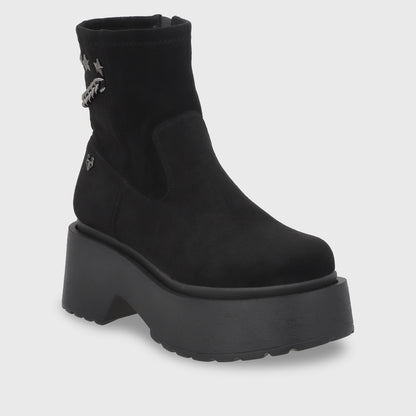 Botín Negro Mujer 35805