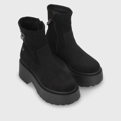 Botín Negro Mujer 35805