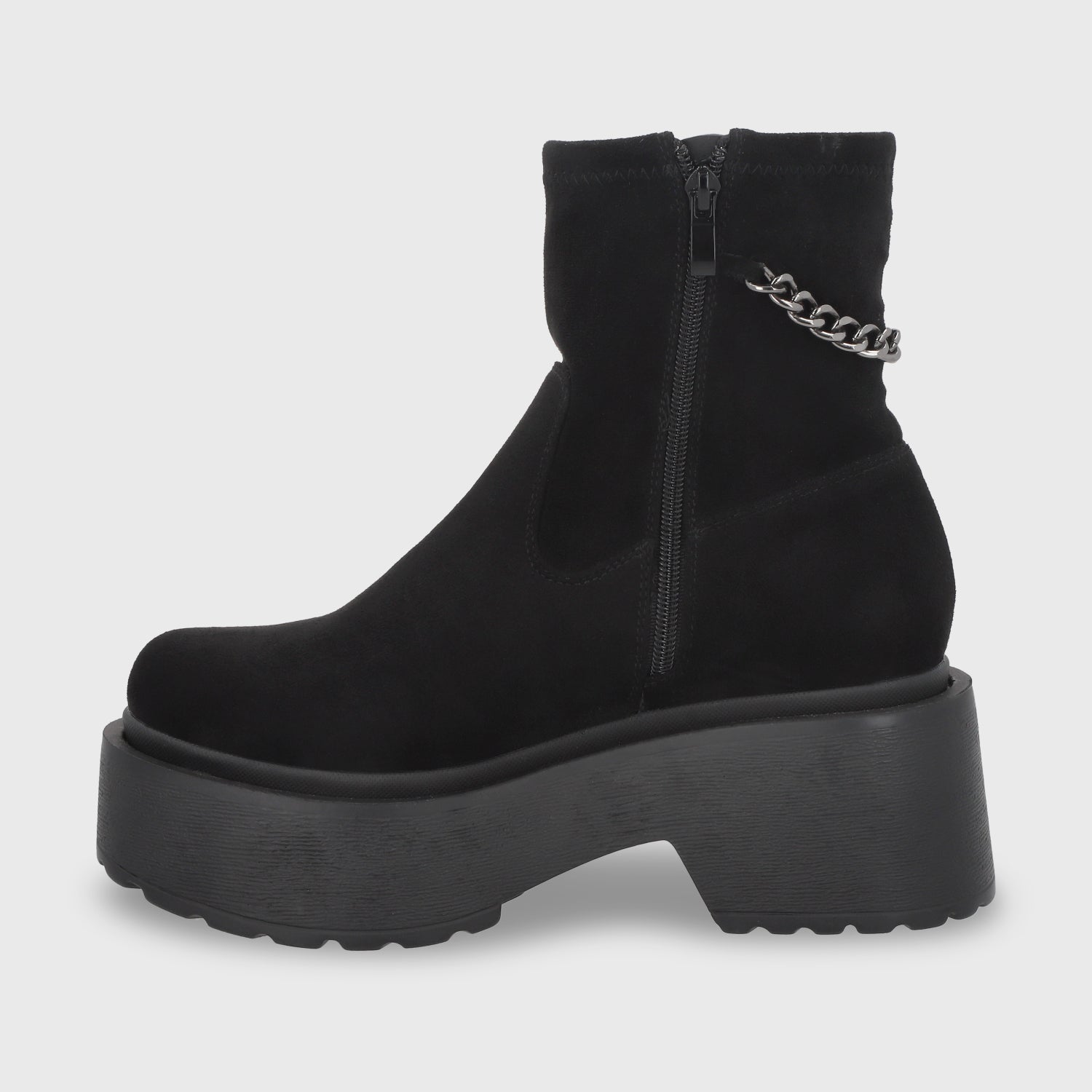 Botín Negro Mujer 35805