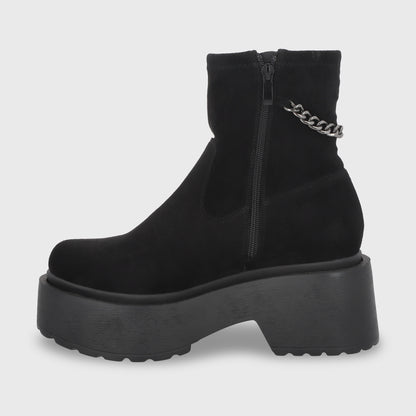 Botín Negro Mujer 35805