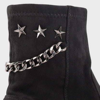 Botín Negro Mujer 35805