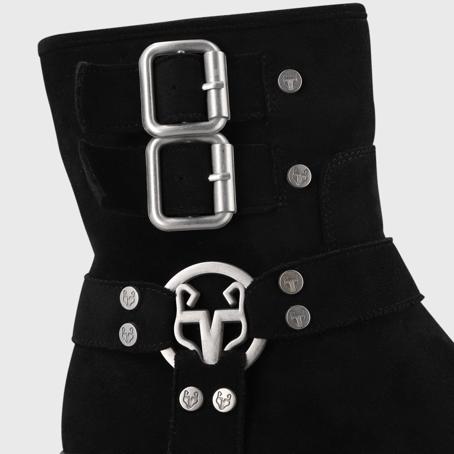 Botín Plataforma Negro Mujer 36036