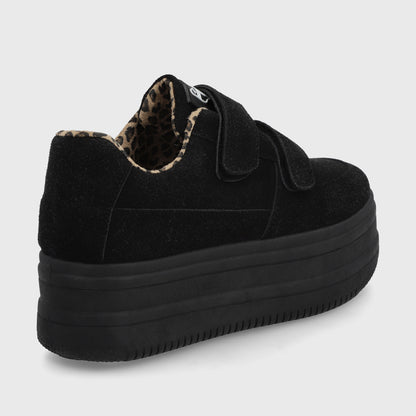 Zapatilla Negra Mujer 38561