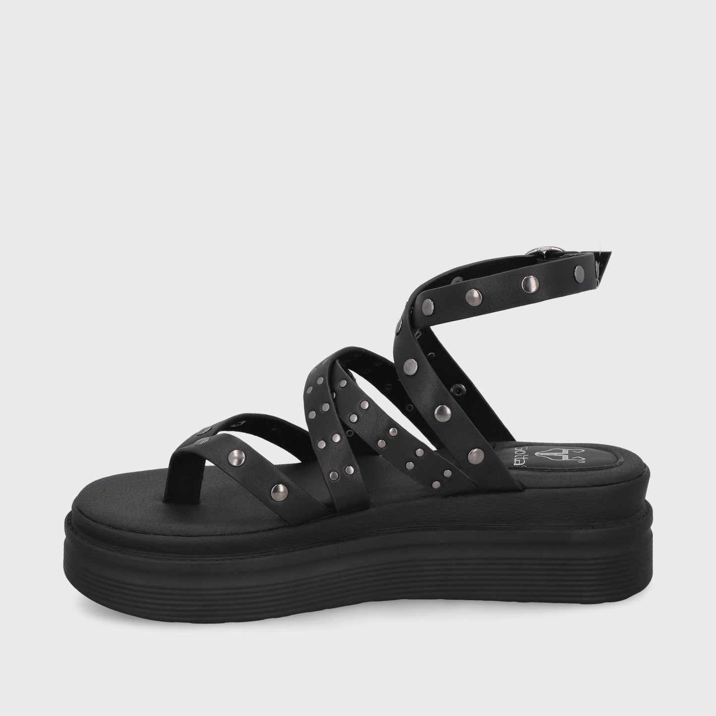 Sandalia Negra  Mujer 43013