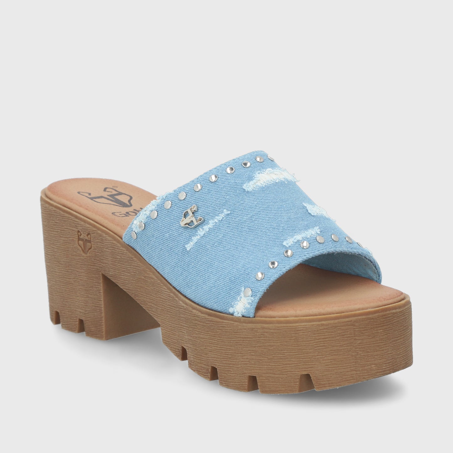 Sandalia Denim Mujer 43022