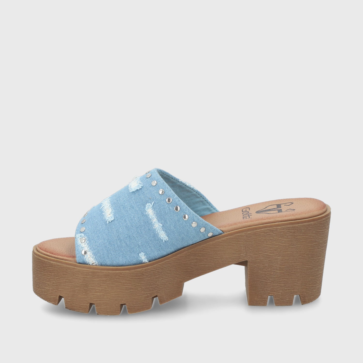 Sandalia Denim Mujer 43022