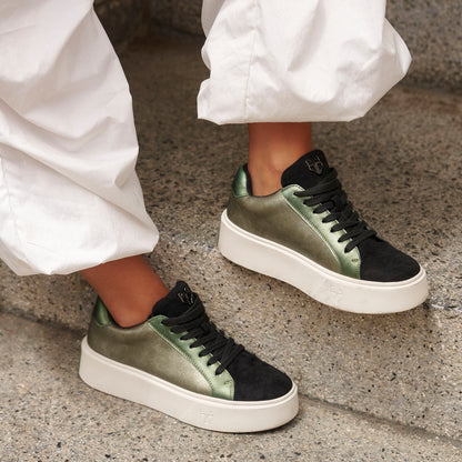 Zapatilla Verde Mujer 43042