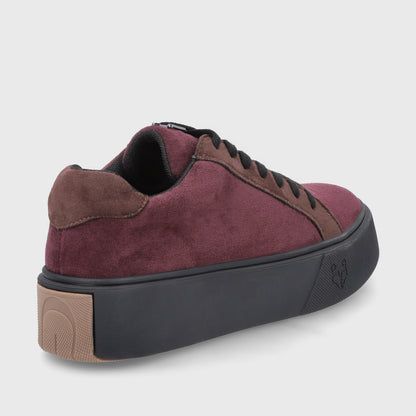 Zapatilla Burdeo Mujer 43042