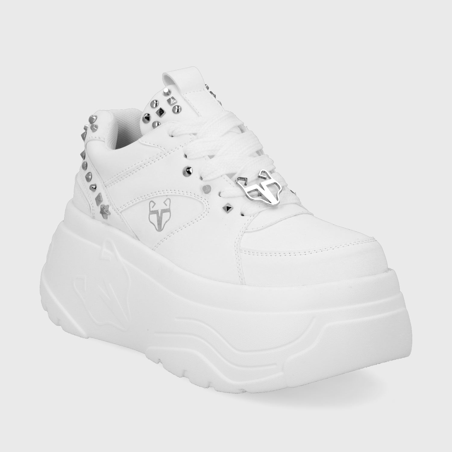 Zapatilla Plataforma Blanca  Mujer 43062