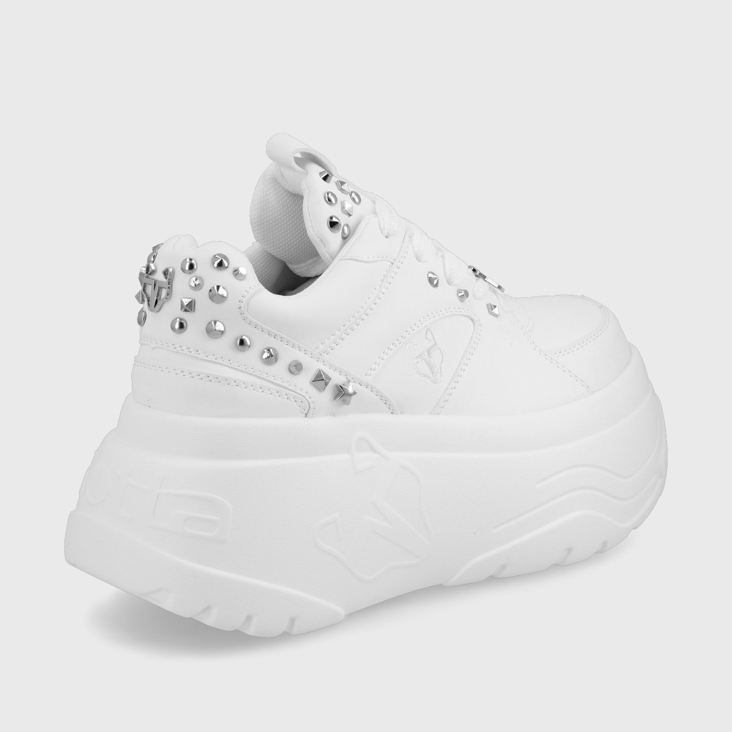 Zapatilla Plataforma Blanca  Mujer 43062