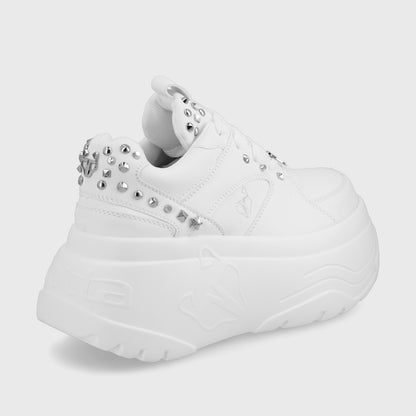 Zapatilla Plataforma Blanca  Mujer 43062