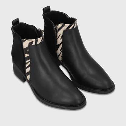 Botín Animal Print Mujer 43104