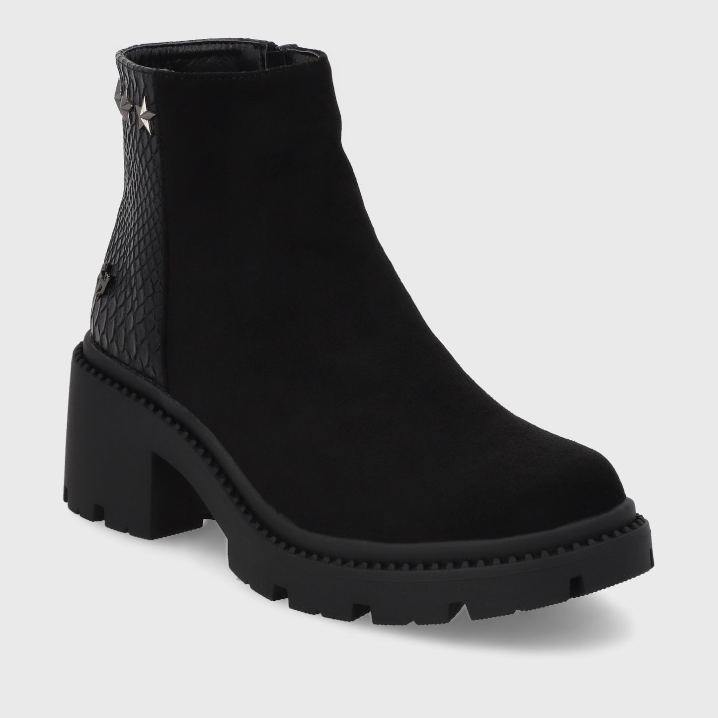 Botín Negro Mujer 45744