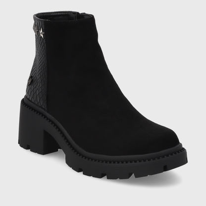 Botín Negro Mujer 45744